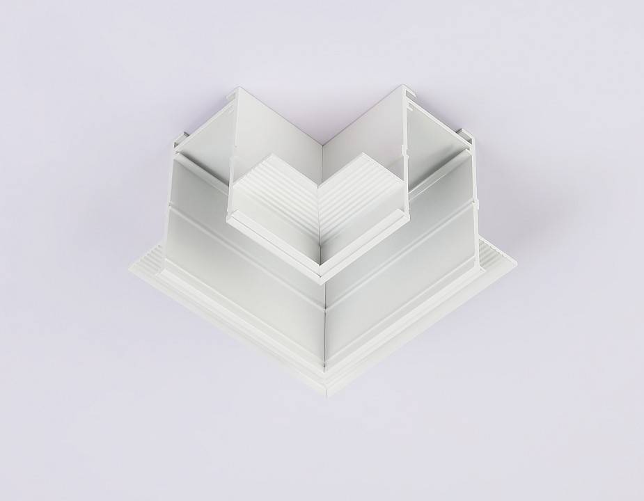 Соединитель угловой L-образный для треков встраиваемых Ambrella Light GL GL1039