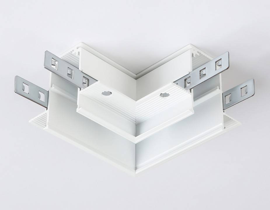 Соединитель угловой L-образный для встраиваемого трека Ambrella light GL GL3352
