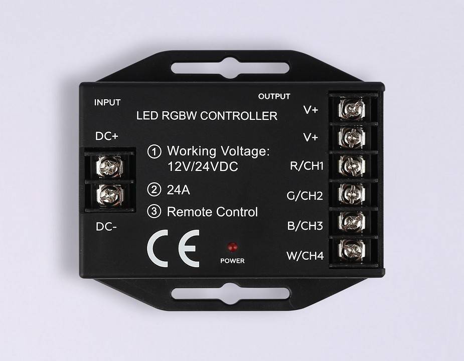 Контроллер-регулятор цвета RGBW с пультом ДУ Ambrella Light ILLUMINATION GS11461