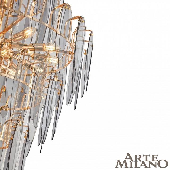 Подвесная люстра Arte Milano AM-7753B 25 ламп 1853B.D800.H1300.E14.25 G