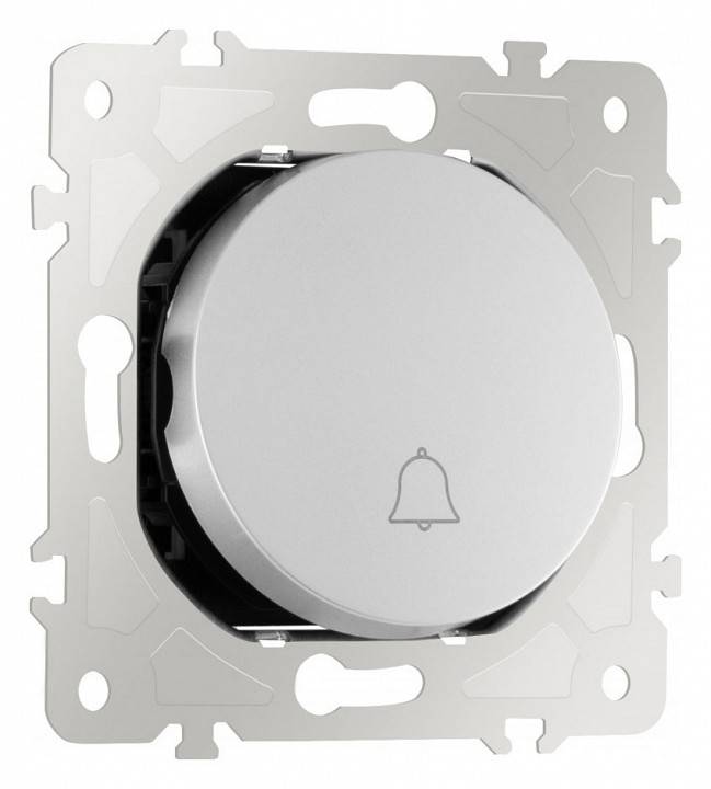 Кнопка звонка без рамки Arte Milano 202 202.36-1.silver
