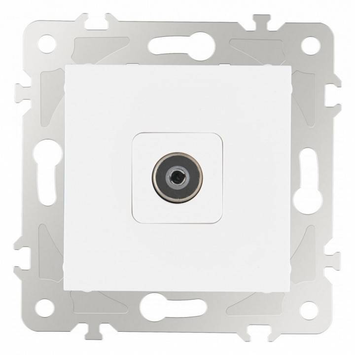 ТВ-розетка без рамки Arte Milano am-203 203.43-1.white