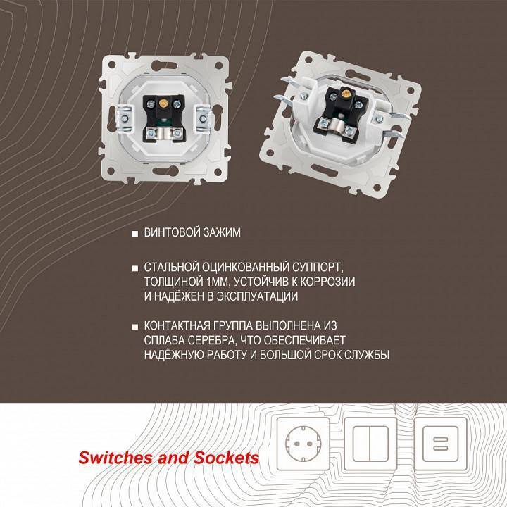 ТВ-розетка без рамки Arte Milano am-203 203.43-1.white