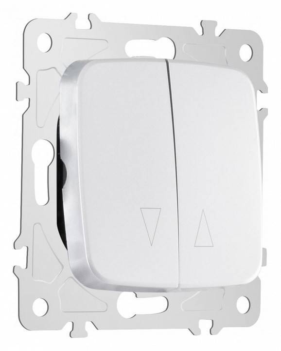 Выключатель для жалюзи без рамки Arte Milano 205 205.38-2.silver