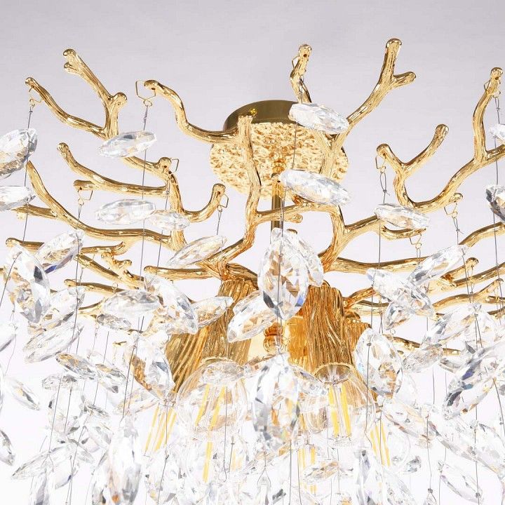 Люстра на штанге Arte Milano Веточка 230111.480.6.E14.D GD