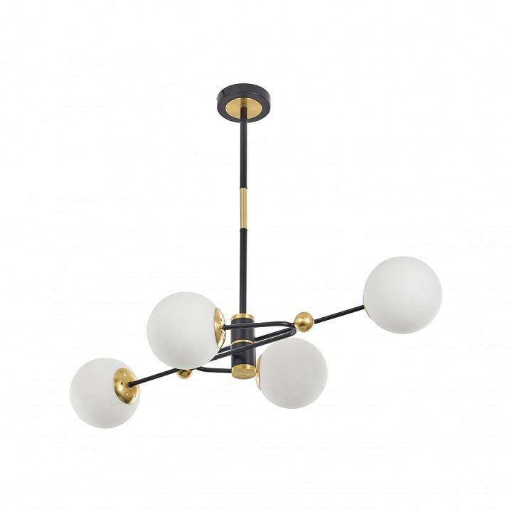 Люстра на штанге Arte Milano Neapolis 272708/4 BK/GD