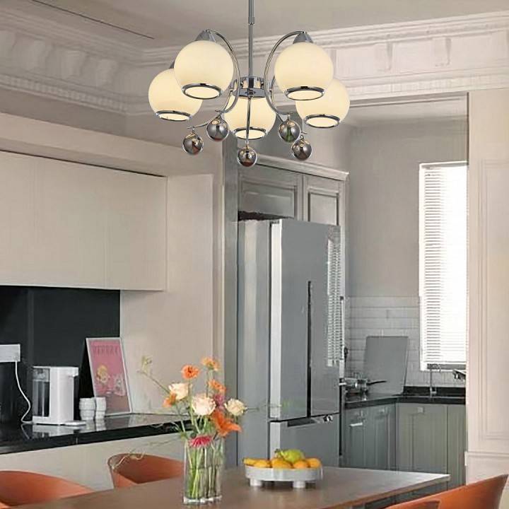 Люстра на штанге Arte Milano Neapolis 276207/5 Ni