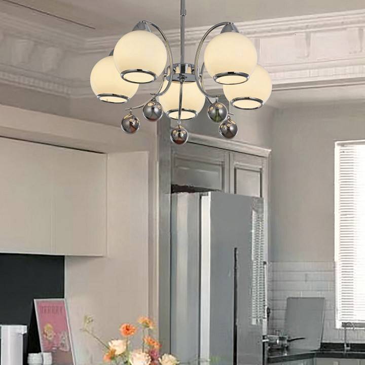 Люстра на штанге Arte Milano Neapolis 276207/5 Ni