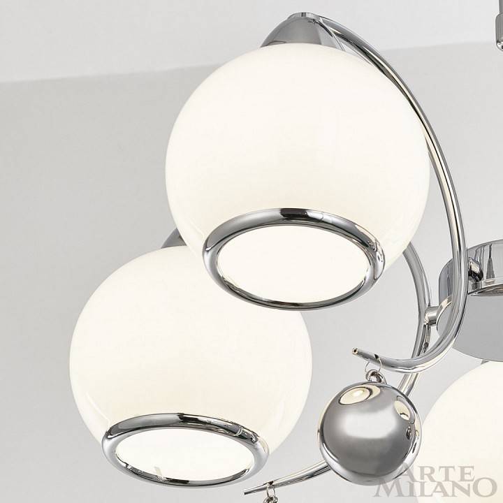 Люстра на штанге Arte Milano Neapolis 276207/5 Ni