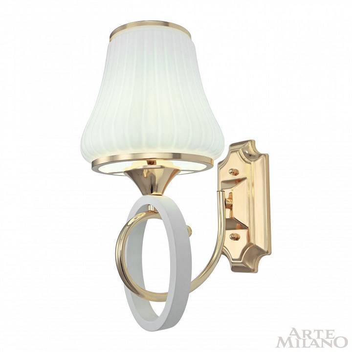 Бра Arte Milano Florentia 302387/1W Wh/Gd