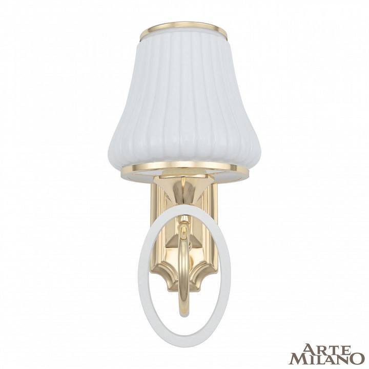 Бра Arte Milano Florentia 302387/1W Wh/Gd