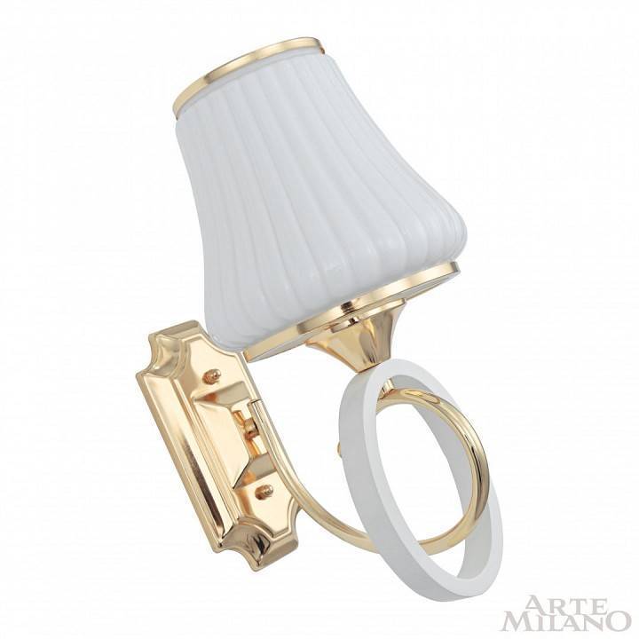 Бра Arte Milano Florentia 302387/1W Wh/Gd