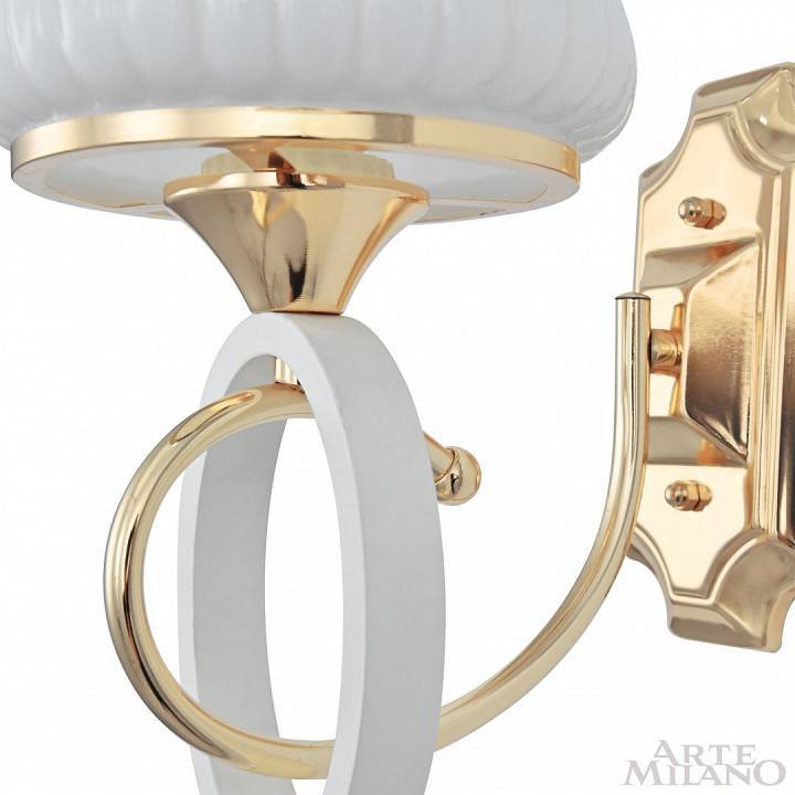 Бра Arte Milano Florentia 302387/1W Wh/Gd