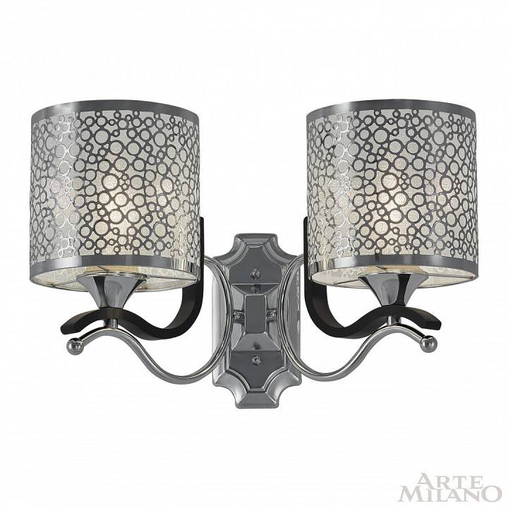 Бра Arte Milano Florentia 306787/2W Bk/Ni