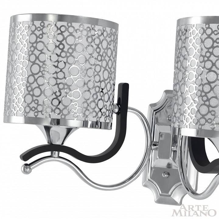 Бра Arte Milano Florentia 306787/2W Bk/Ni
