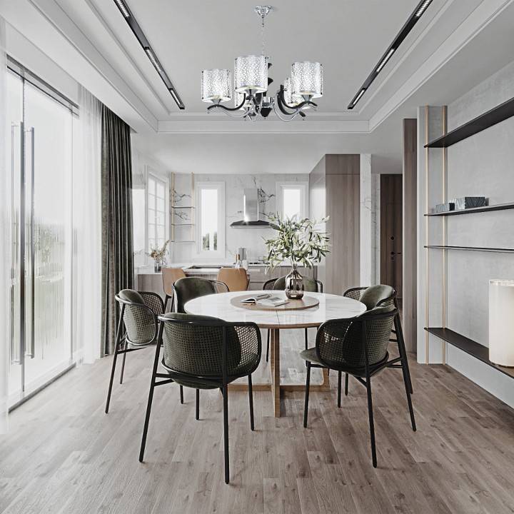 Подвесная люстра Arte Milano Florentia-6787 5 ламп 306787/5 Bk/Ni