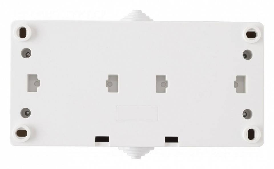 Блок с выключателями одноклавишными влагозащищенными Arte Milano am-309 309.52-1.grey