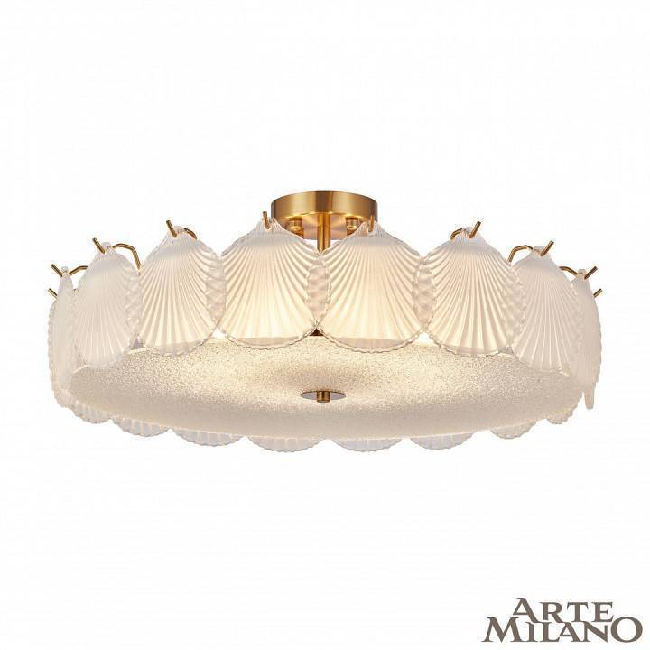 Люстра на штанге Arte Milano AM-Rim D600 латунь 316009/D600 BS