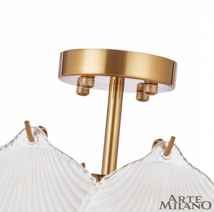 Люстра на штанге Arte Milano AM-Rim D600 латунь 316009/D600 BS