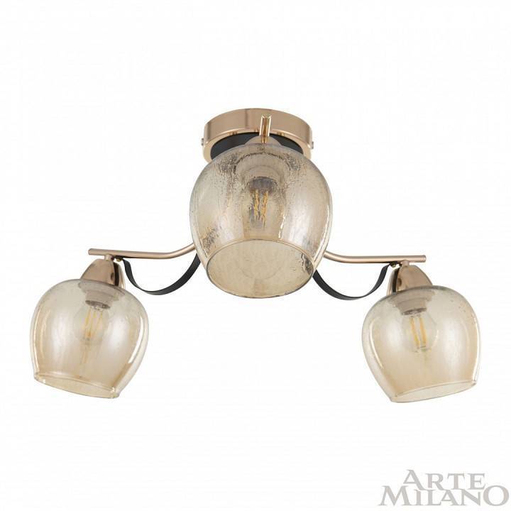 Потолочная люстра Arte Milano AMALFI-322306 322306/3 FG+BK