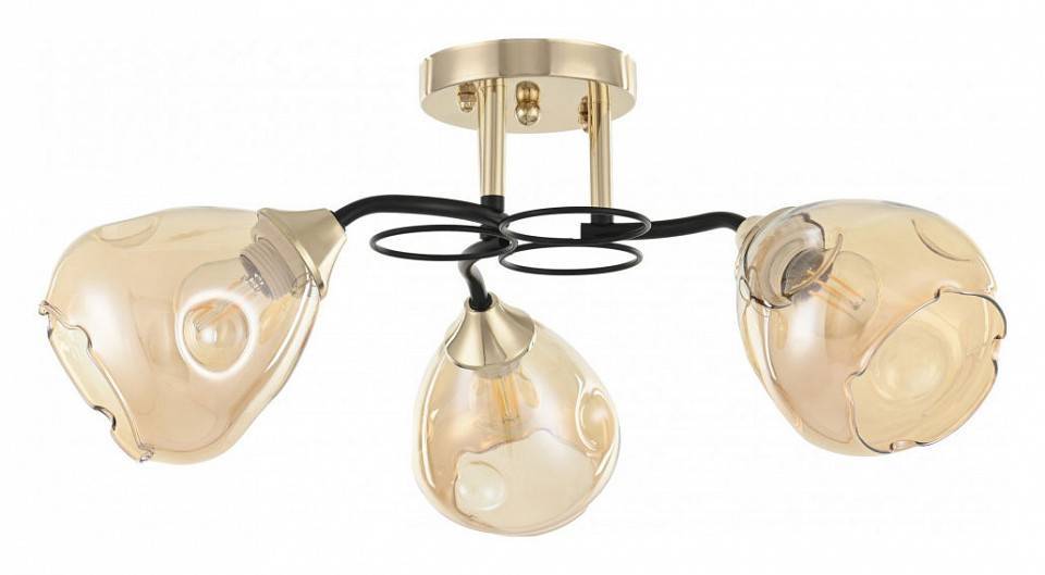 Потолочная люстра Arte Milano AMALFI 3 лампы 324106/3 FG+BK