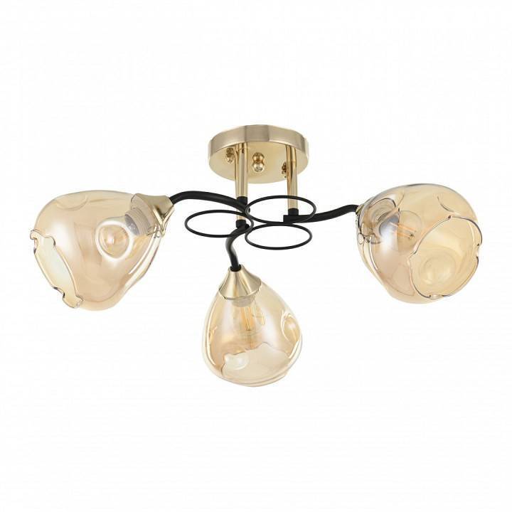 Потолочная люстра Arte Milano AMALFI 3 лампы 324106/3 FG+BK