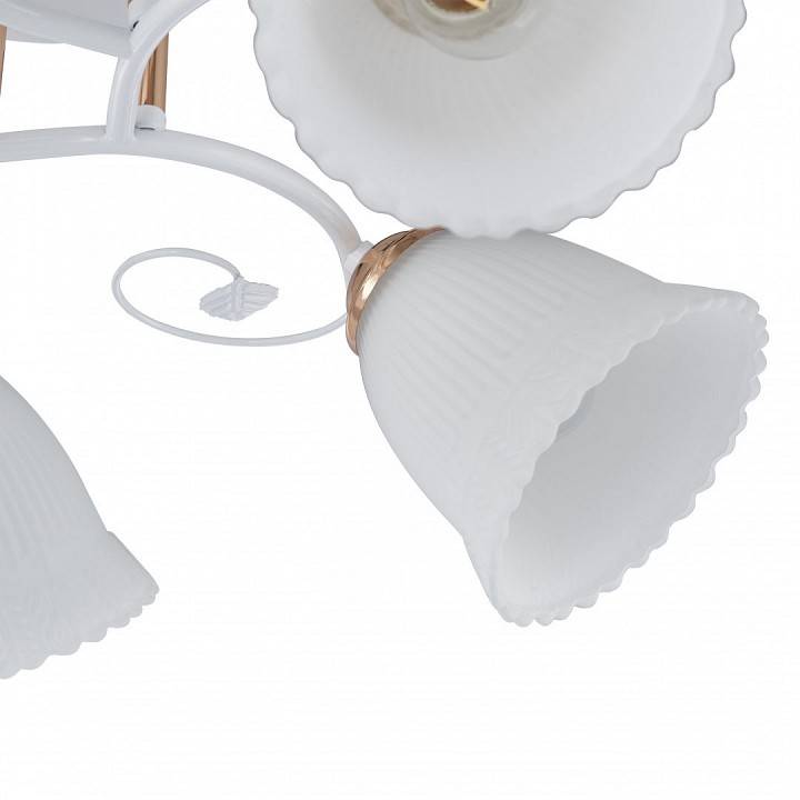 Потолочная люстра Arte Milano AMALFI 5 ламп 325395/5A WH+FG