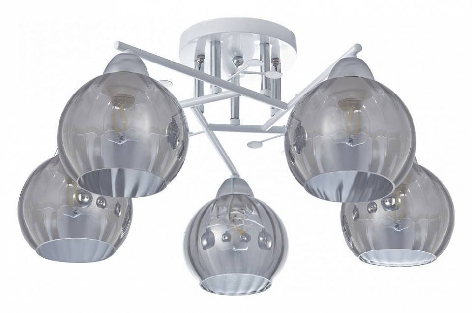 Потолочная люстра Arte Milano AMALFI 5 ламп 326508/5 WH+CR