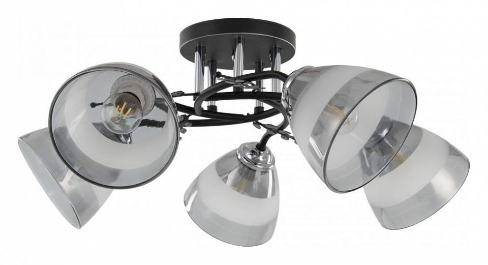 Потолочная люстра Arte Milano AMALFI 327685/5A BK+CR