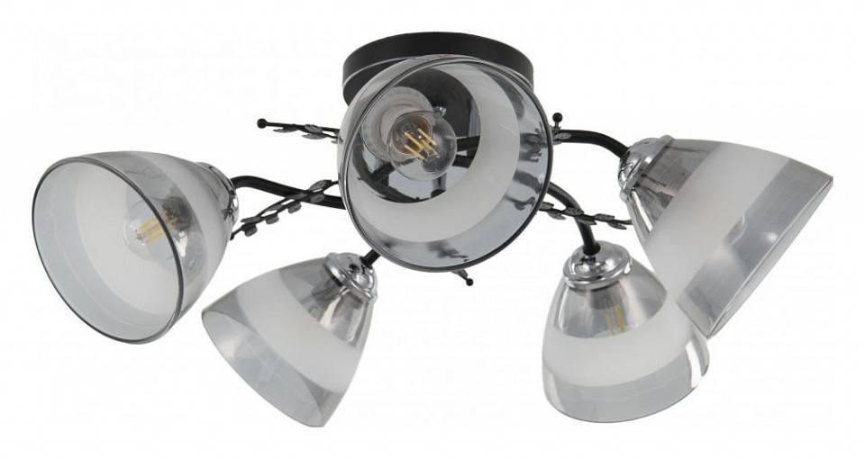 Потолочная люстра Arte Milano AMALFI 327685/5A BK+CR