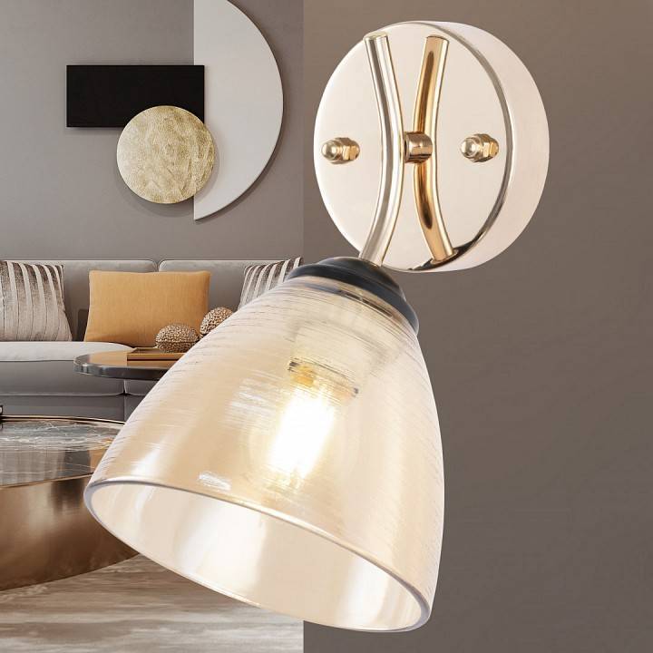 Бра Arte Milano Napoli 329007 1 лампа 329007/1W GD.BK