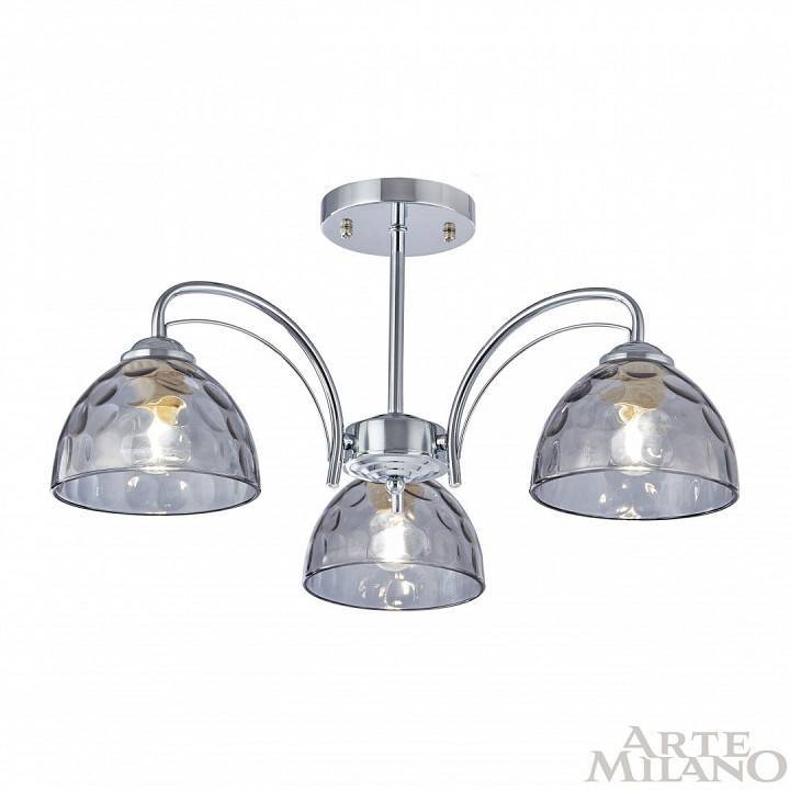 Люстра на штанге Arte Milano Napoli 3 лампы 332366/3 CR