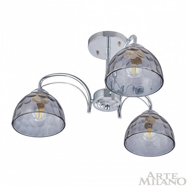 Люстра на штанге Arte Milano Napoli 3 лампы 332366/3 CR