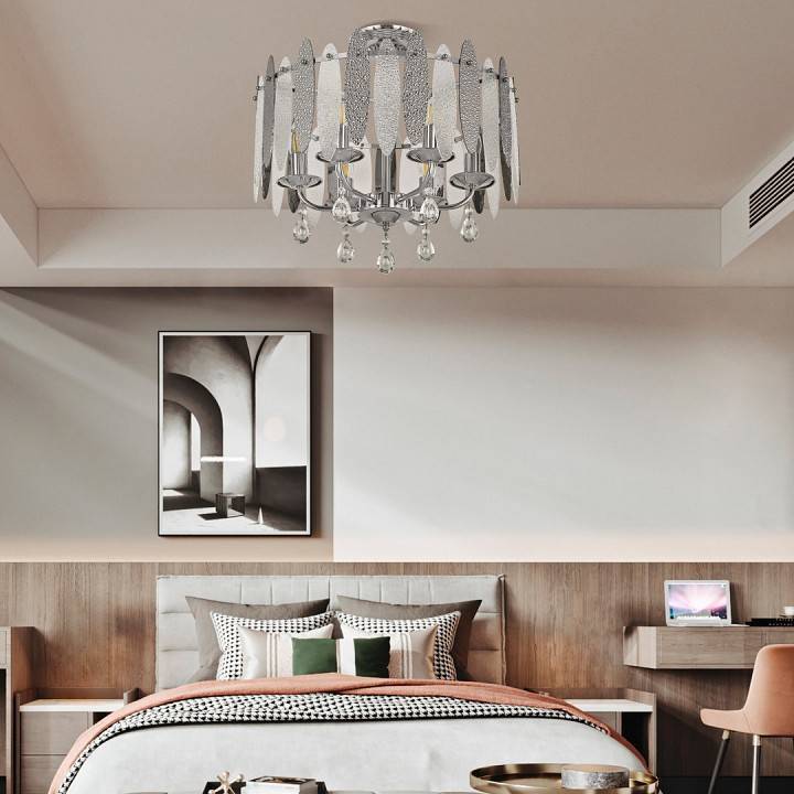 Светильник на штанге Arte Milano Sorrento-4309 6 ламп хром 374309/6/80/470 CR