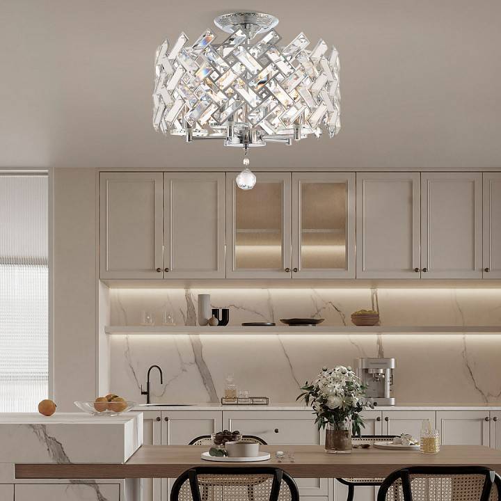 Люстра на штанге Arte Milano Sorrento 377019/5/50/390 CR