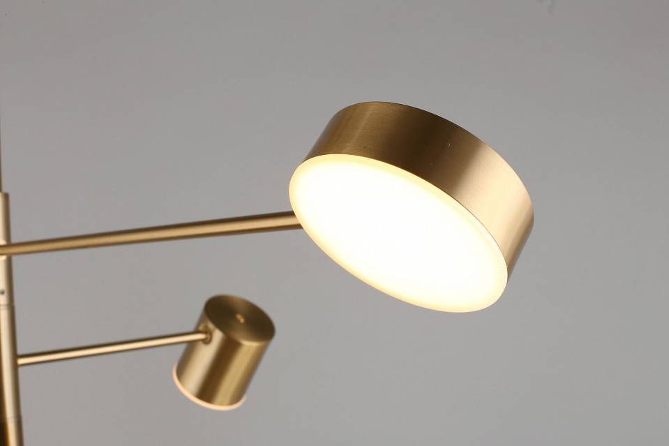 Люстра на штанге Aployt Frania 48 ламп APL.017.17.48