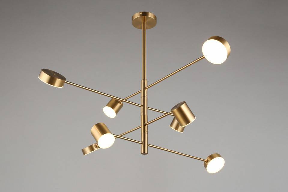 Люстра на штанге Aployt Frania 48 ламп APL.017.17.48