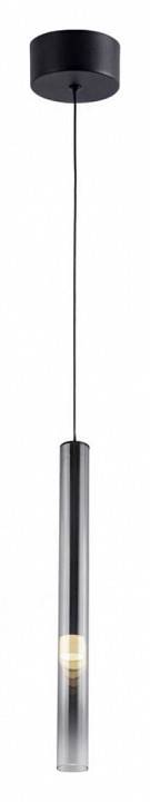 Подвесной светильник Aployt Silveyn черный с золотом 4 лампы APL.059.16.04