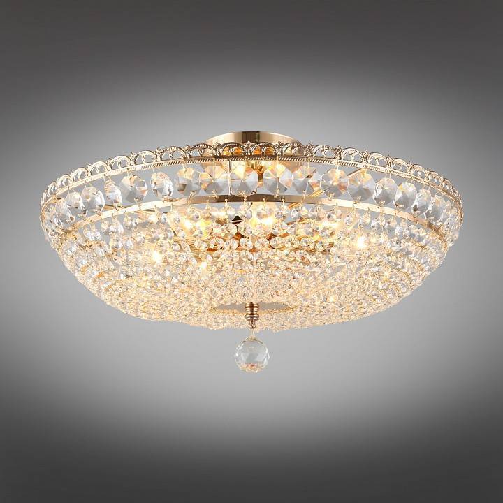 Люстра на штанге Aployt Wiga 9 ламп APL.758.17.09