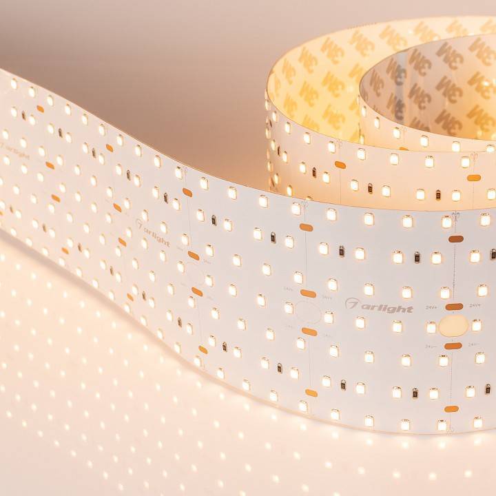 Лента светодиодная Arlight S2-2500 24V White6000 021211