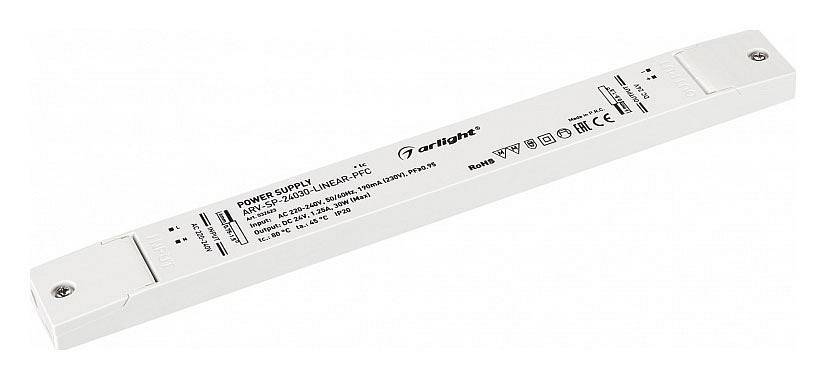 Блок питания Arlight ARV-SP-24200-LONG-PFC-B 24V 200W 032623