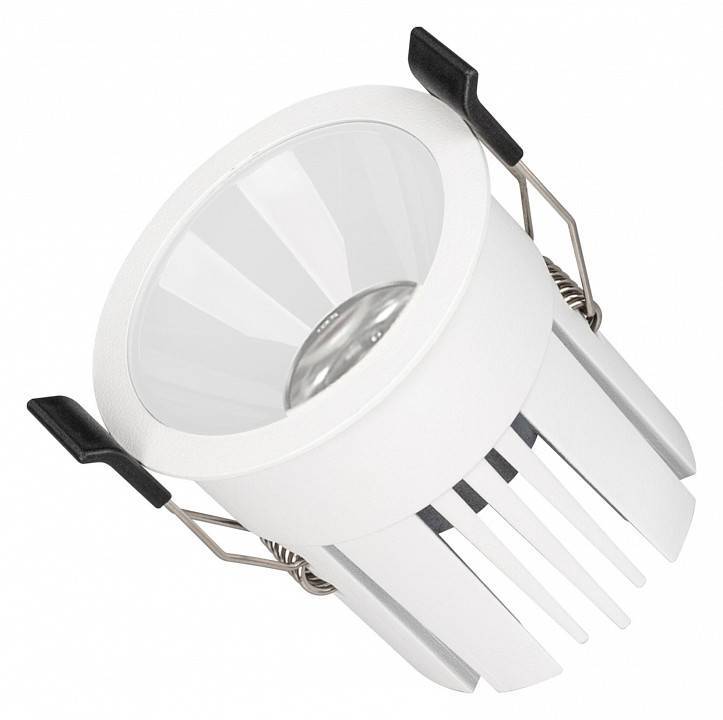 Встраиваемый светильник Arlight ATLAS-R100-10W Black 3000K 037184