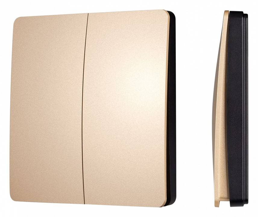 Выключатель беспроводной двухклавишный Arlight INTELLIGENT 043313