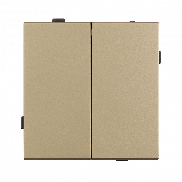 Выключатель двухклавишный без рамки Arlight SWT 054545