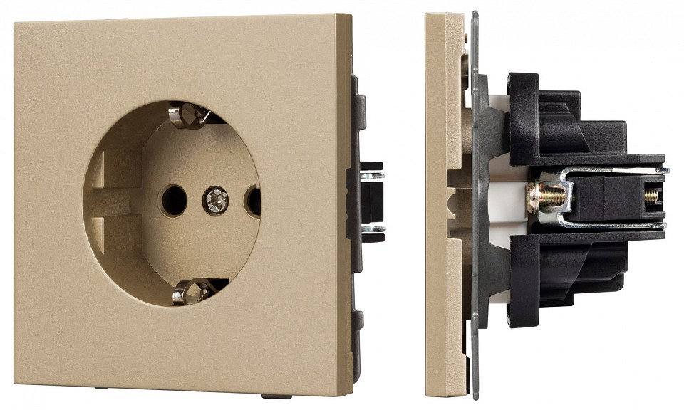 Розетка с заземлением, без рамки Arlight SCT-TENDO 054639