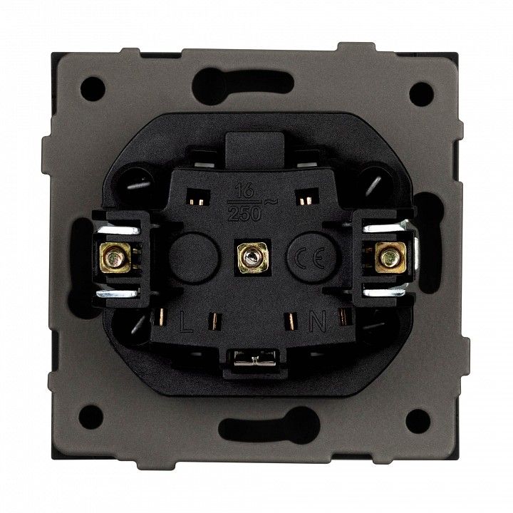 Розетка с заземлением, без рамки Arlight SCT-TENDO 054640