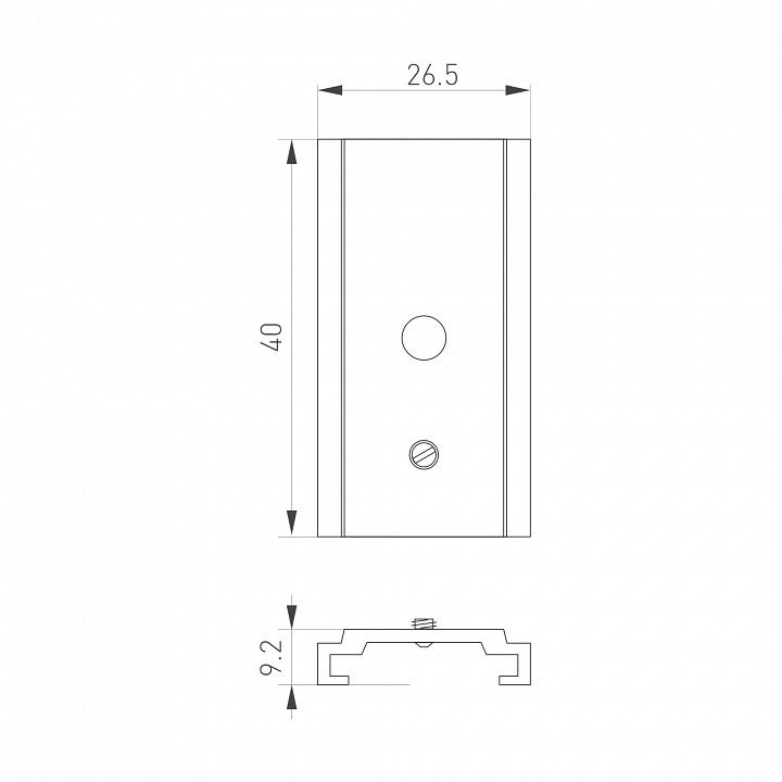 Крепление для трека Arlight MAG-ORIENT 062606