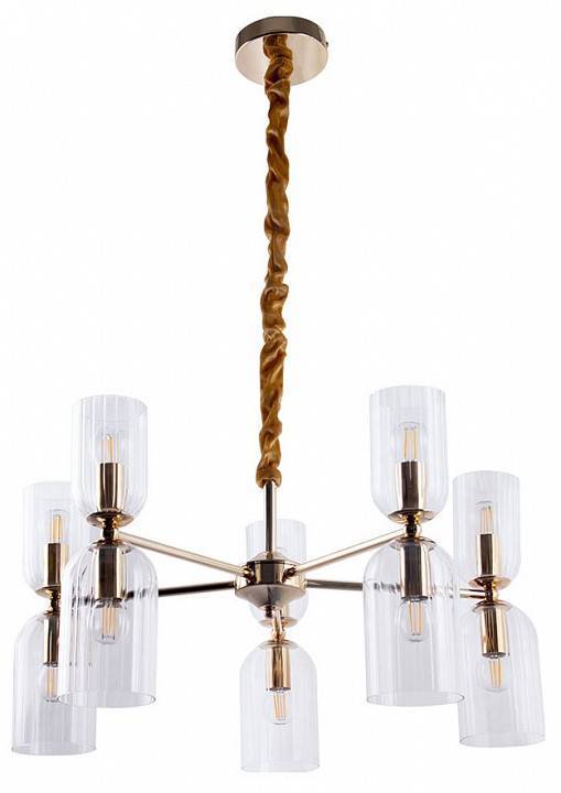 Подвесная люстра Arte Lamp Charm A1623LM-10GO
