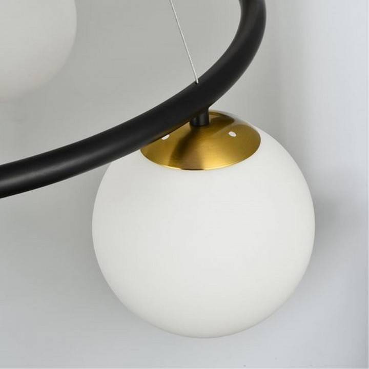 Подвесная люстра Arte Lamp Alcor 6 ламп A2224SP-6BK