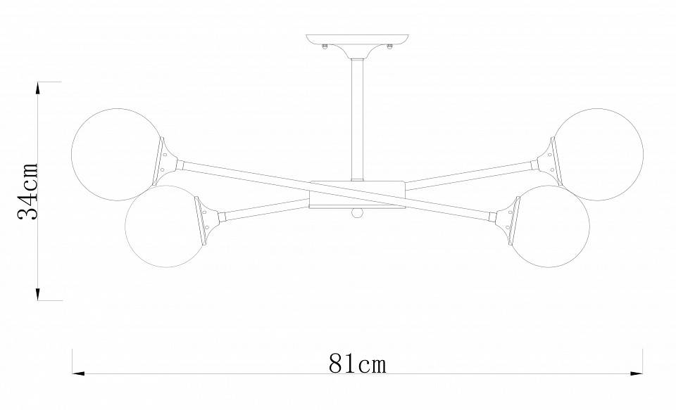 Люстра на штанге Arte Lamp Marco 8 ламп A2703PL-8SG